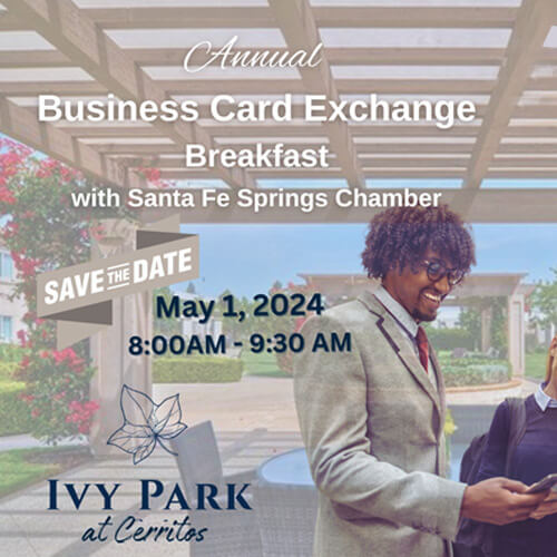Business Card Exchange Breakfast May 2024