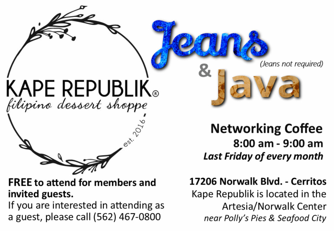 Jeans & Java Networking Coffee