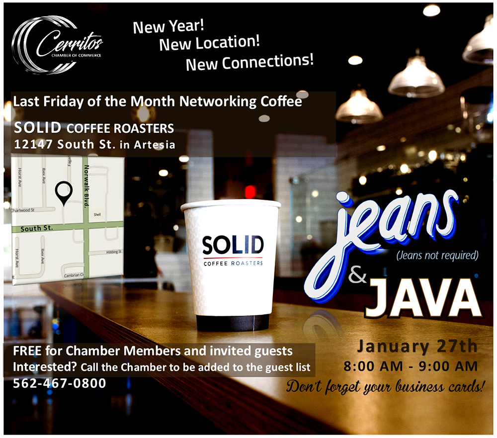 Jeans & Java Networking Coffee